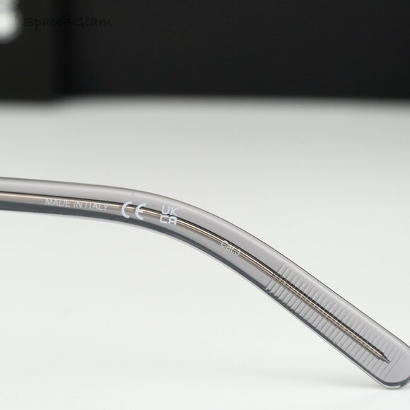 Montblanc Women Sunglasses Grey Blue Round MB0324S 003 NEW AUTHENTIC main image 5